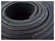 CLOTH INSERTION RUBBER SKIRTBOARD